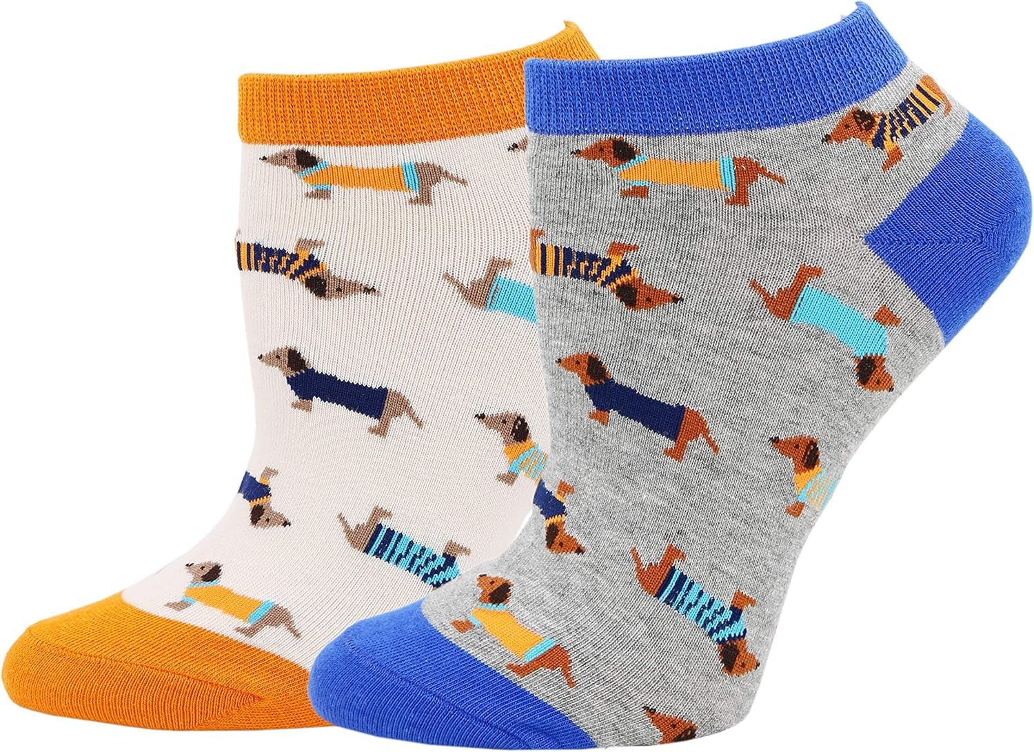 Women'S Haute Dachshund Dog Socks Casual Crew Socks Animal Cute Socks Gifts for Women