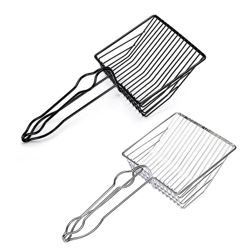 Cat Litter Scoop Stainless Steel Cat Litter Scooper Metal Mesh Sifter Shovel Cat Supplies