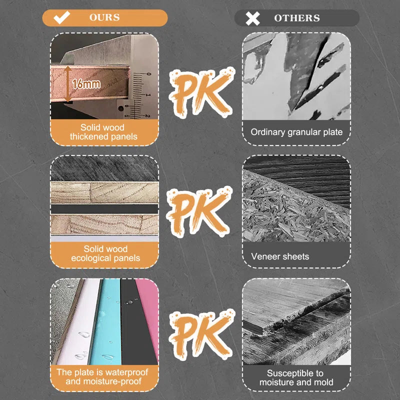 Desara Wooden Cat Villa, Large Cat Enclosure, Indoor Enclosed Cat House