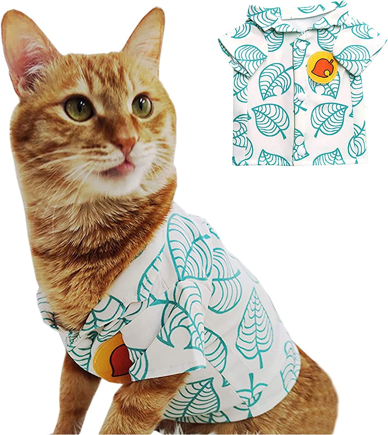 Animal Tom Costume for Cat Clothes Cat Dress up Small Dog Costume Clothes Pet Halloween Cosplay(Not Hat)