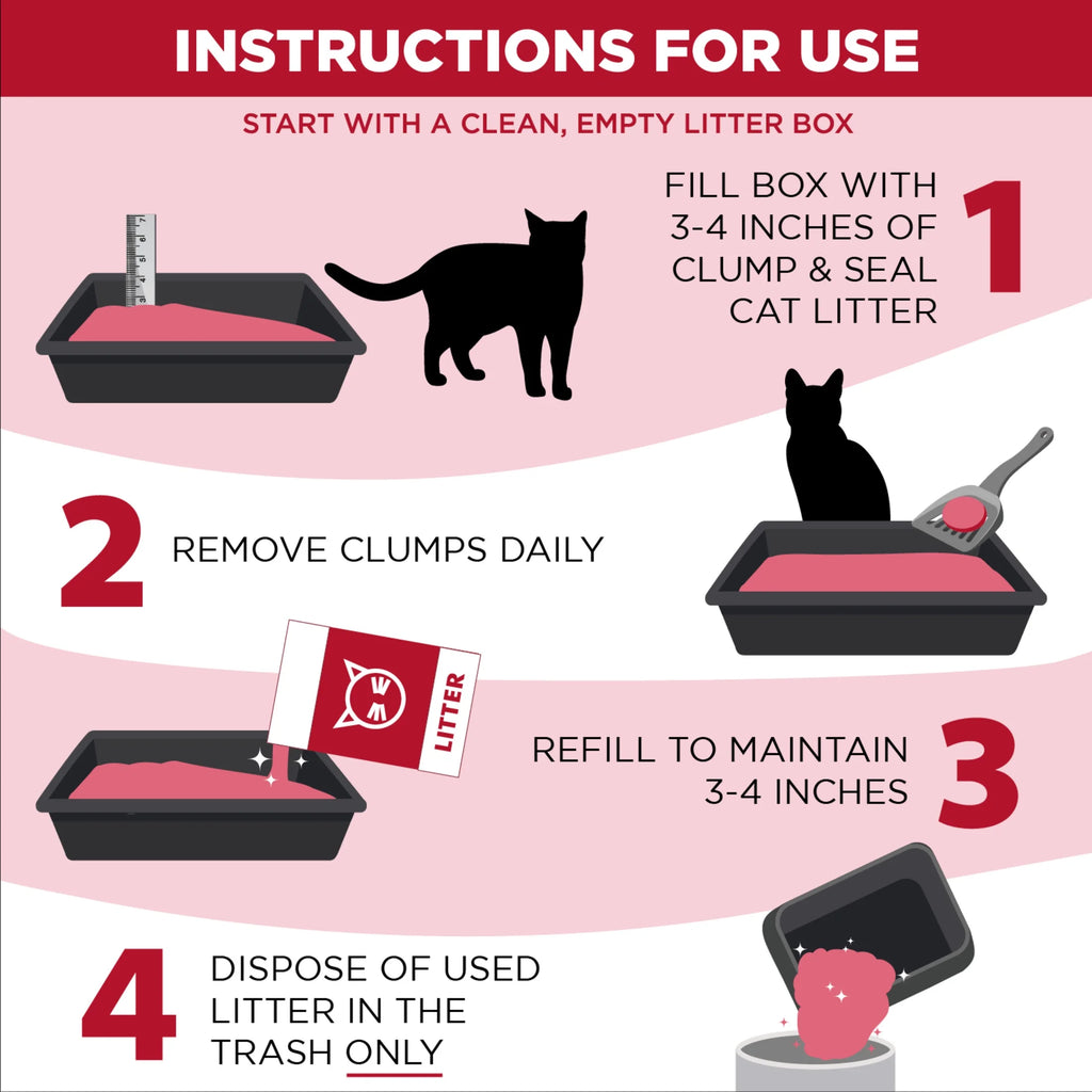 Clump & Seal Cat Litter Multi-Cat Complete Odor Sealing Clay Clumping Cat Litter, 38 Lb