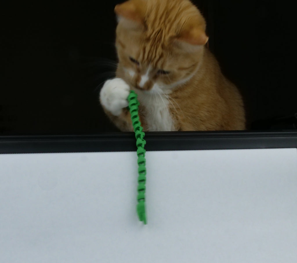 Cat Toy Wand Attachment Refill Toys for Indoor Cats Snake Interactive Kitten Pet