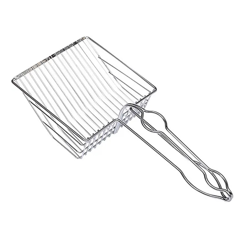 Cat Litter Scoop Stainless Steel Cat Litter Scooper Metal Mesh Sifter Shovel Cat Supplies