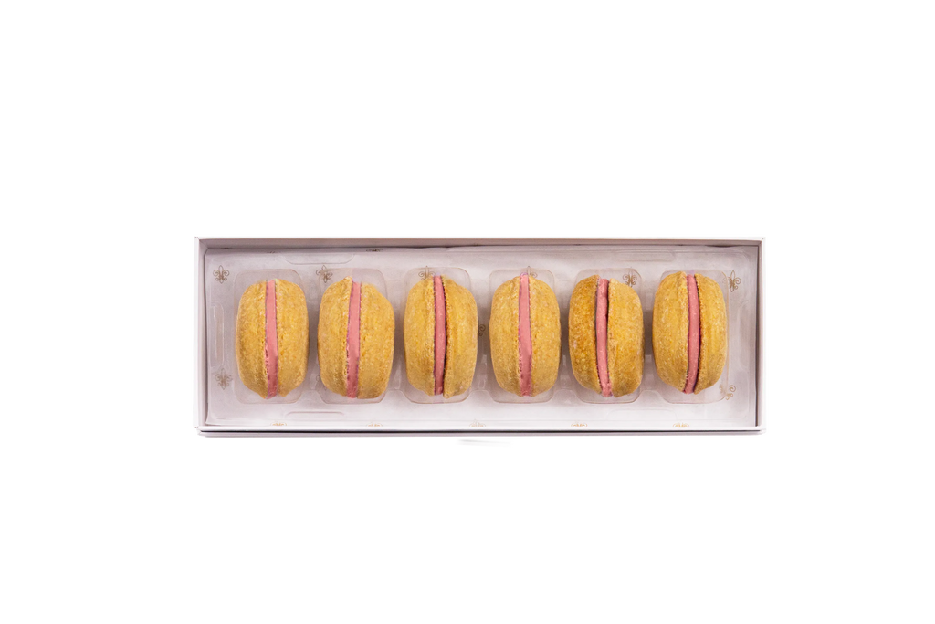 Dog Macarons - Box of 6 (Available in 12 Flavors)