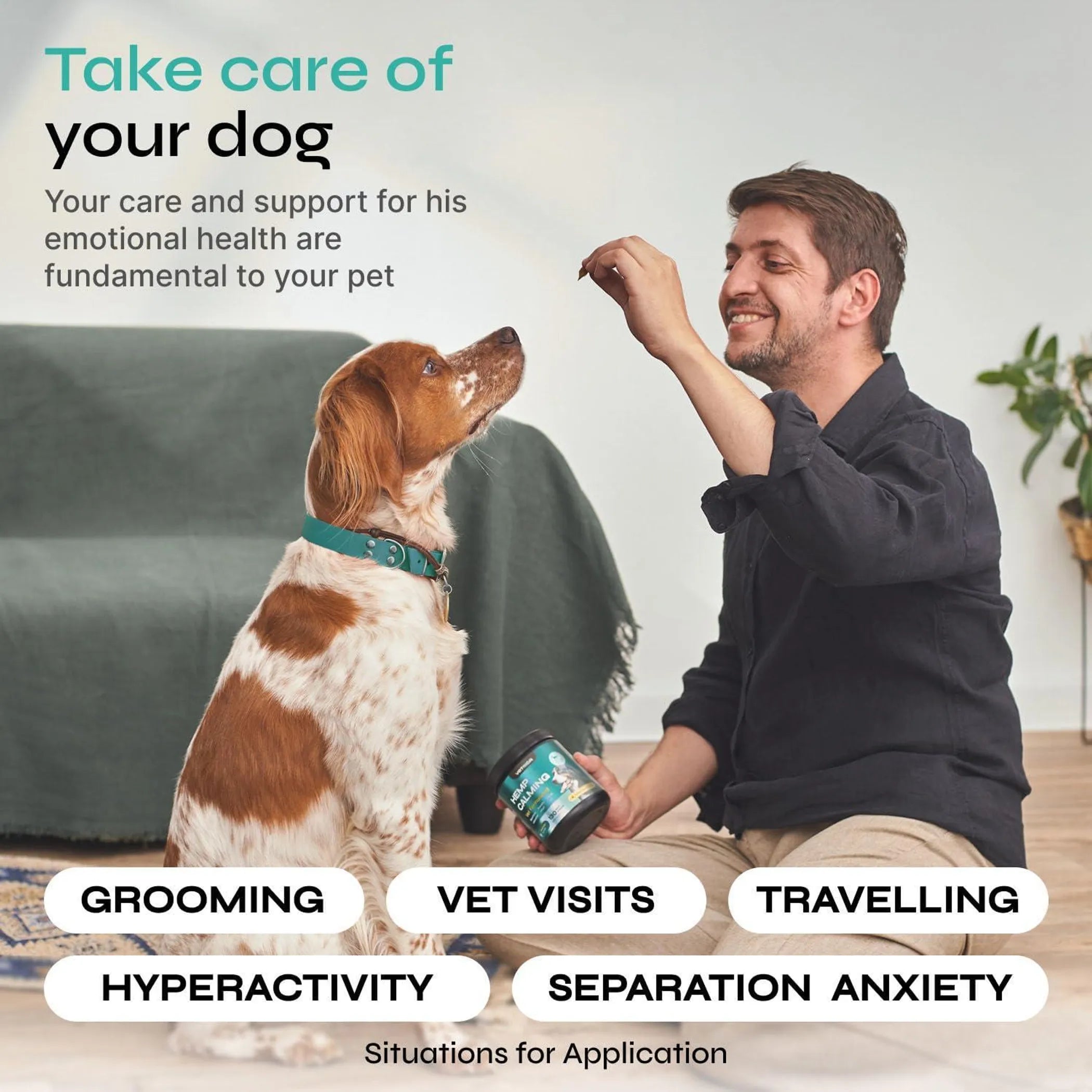 Calming Chews for Dogs Beef Flavor