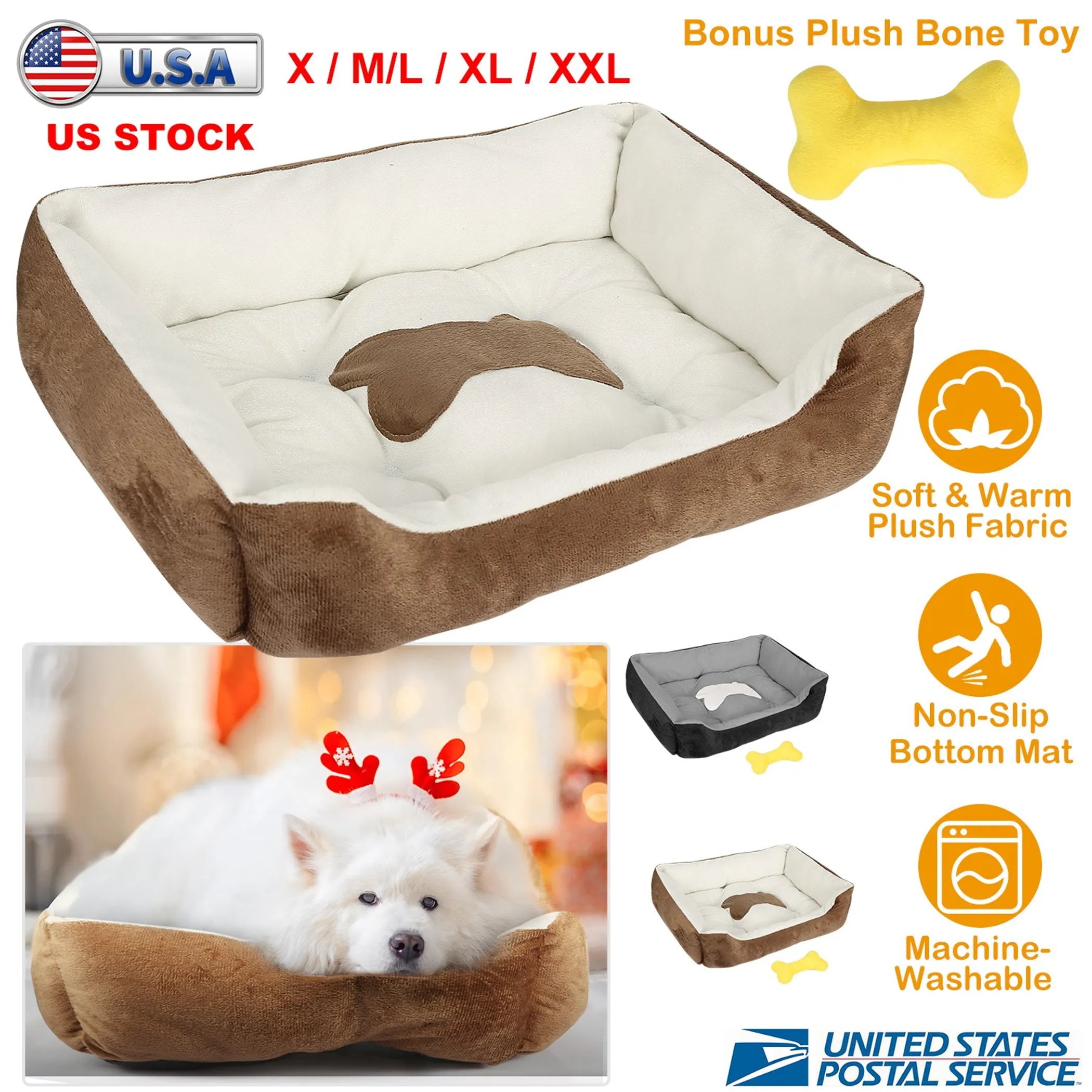 Pet Dog Bed Soft Warm