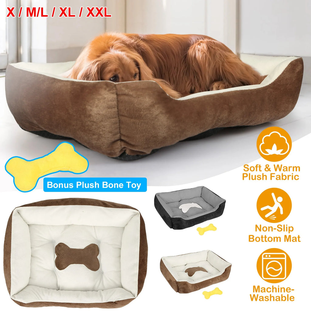Pet Dog Bed Soft Warm