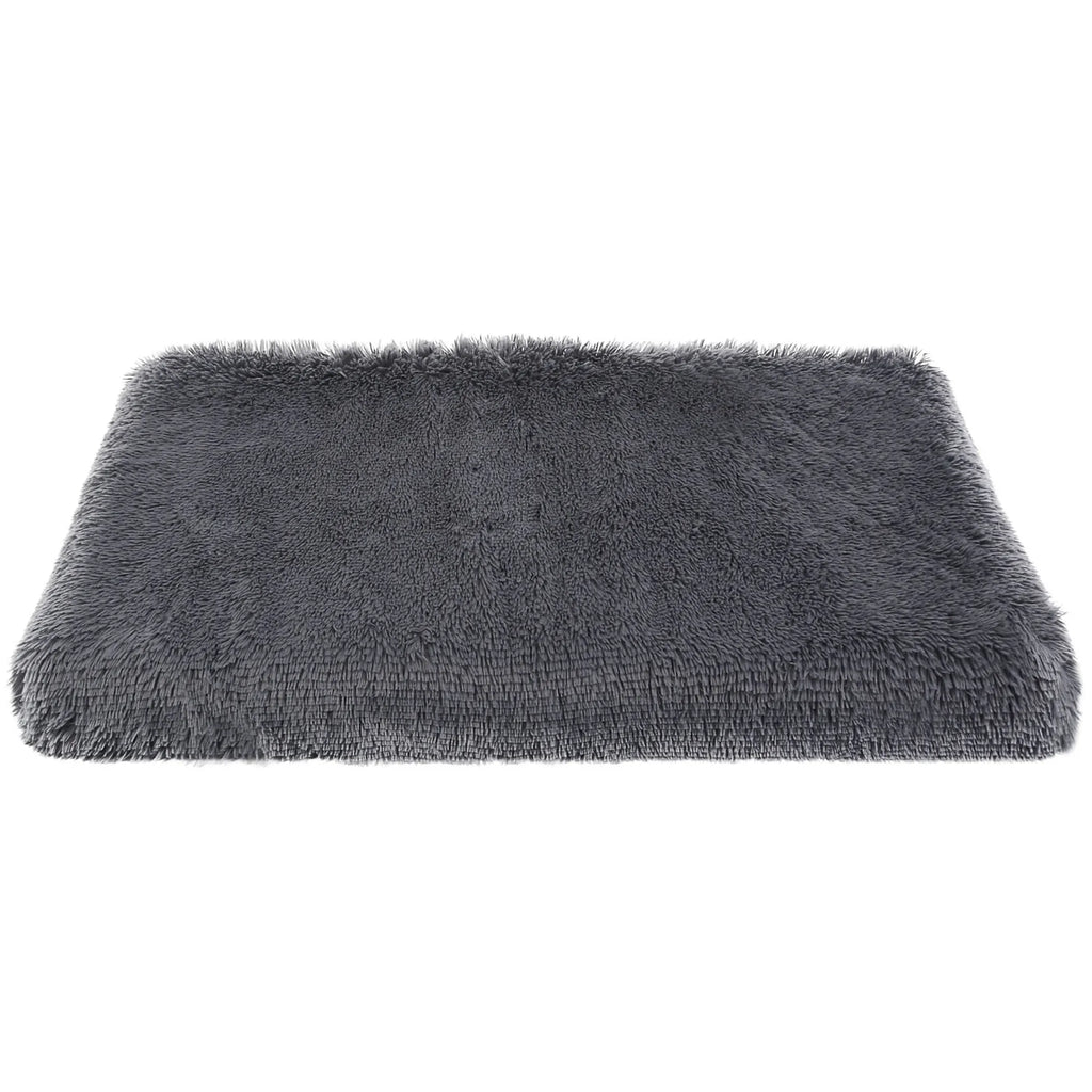 Dog Bed Soft Plush Cushion Cozy Warm Pet Crate Mat