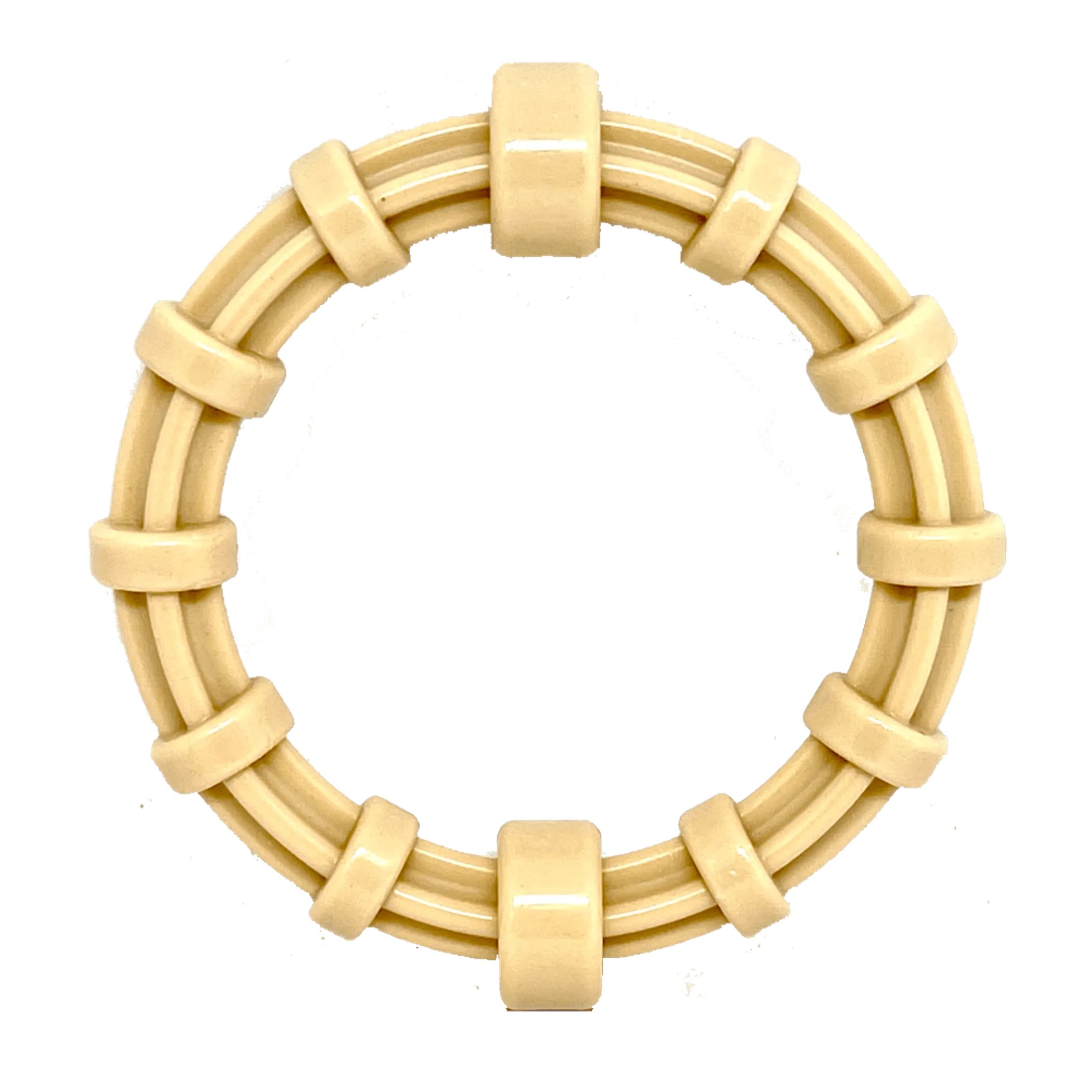 SP Honey Bone Chicken Flavored Teething Ring for Aggressive Chewers