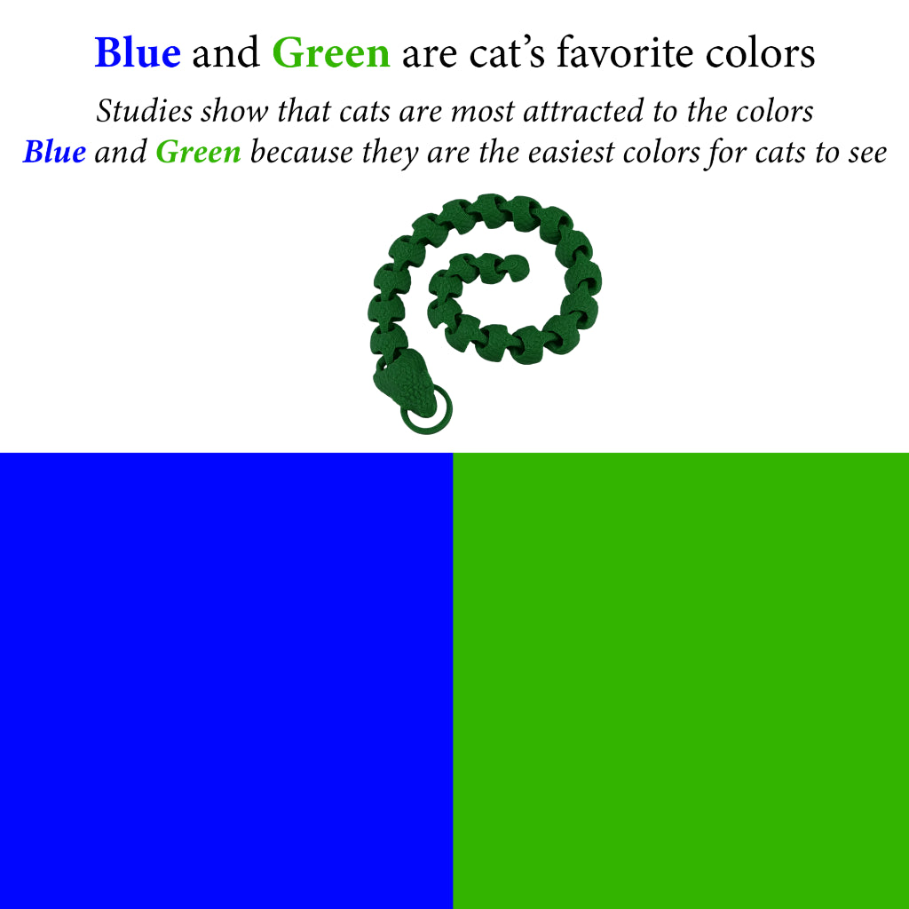 Cat Toy Wand Attachment Refill Toys for Indoor Cats Snake Interactive Kitten Pet