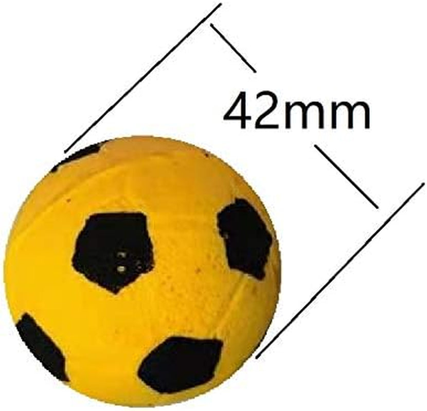 24 Pack Foam Soccer Balls Cat Toys for Indoor Cats (24Pcs Mixed Sponge Ball)