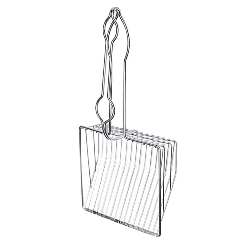 Cat Litter Scoop Stainless Steel Cat Litter Scooper Metal Mesh Sifter Shovel Cat Supplies