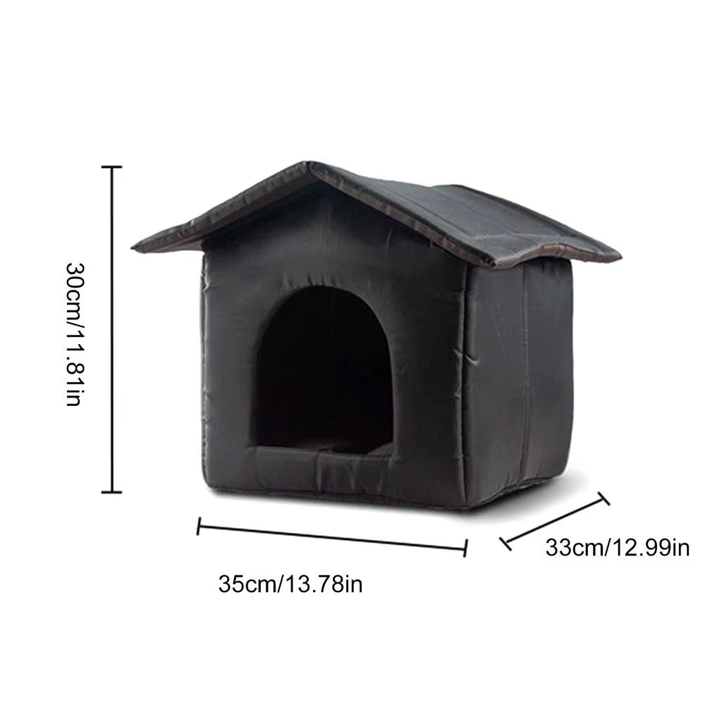 Cats House Waterproof Outdoor Keep Warm Pet Cat Cave Beds Nest Funny Foldable and Washable for Kitten Puppy Pets Supplies